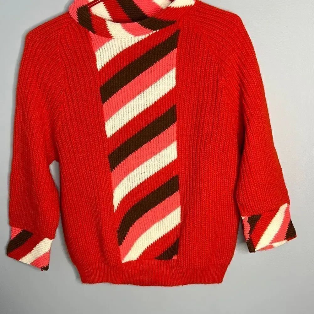 Vintage Kay Wright MCM Acrylic Sweater XS